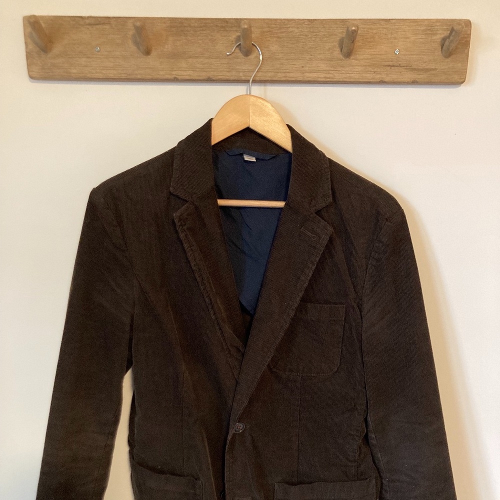 Goodfellow & Co. Brown Corduroy Casual Blazer - Small - fits like 36R/38